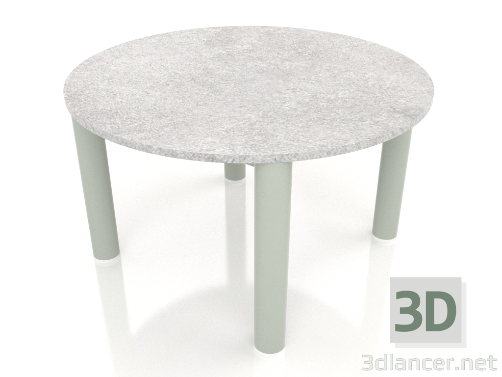 3d model Coffee table D 60 (Cement gray, DEKTON Kreta) - preview