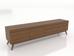 TV stand LARGE 2000 mm (light walnut)