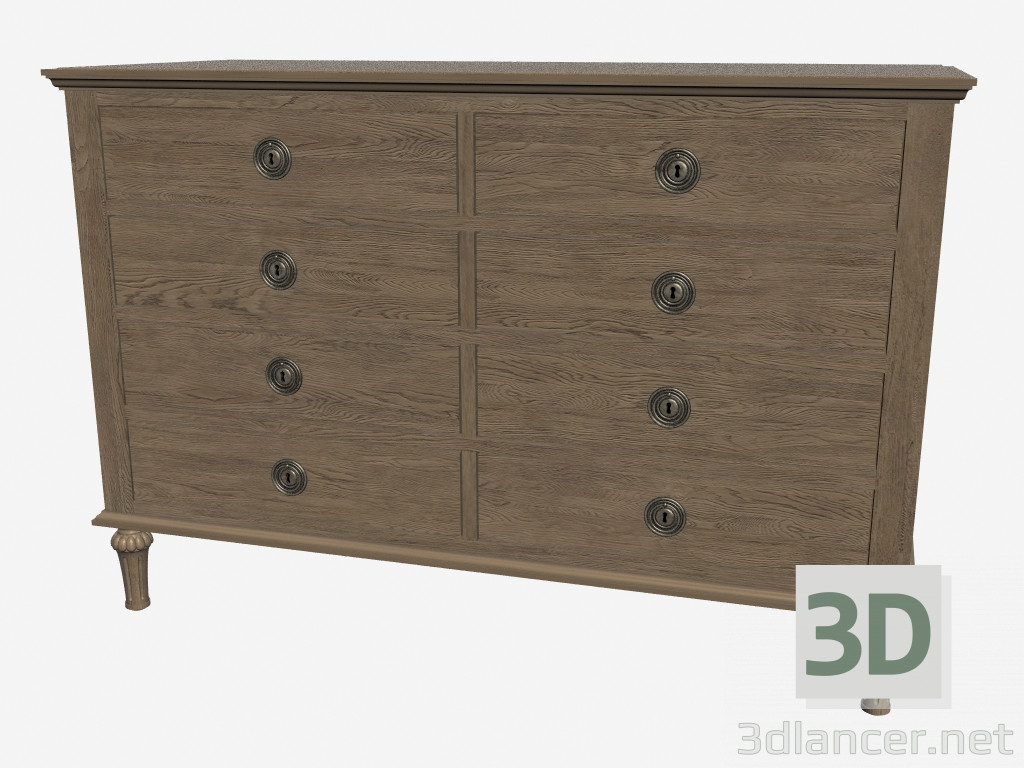 modèle 3D Chaise d’aisance Cheadle Locker Dresser (702 003) - preview