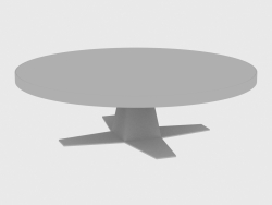 Coffee table BOURBON SMALL TABLE (d120xH35)