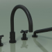 Modelo 3d Conjunto de duche para banheira, para instalação lateral (27 512 892-33) - preview