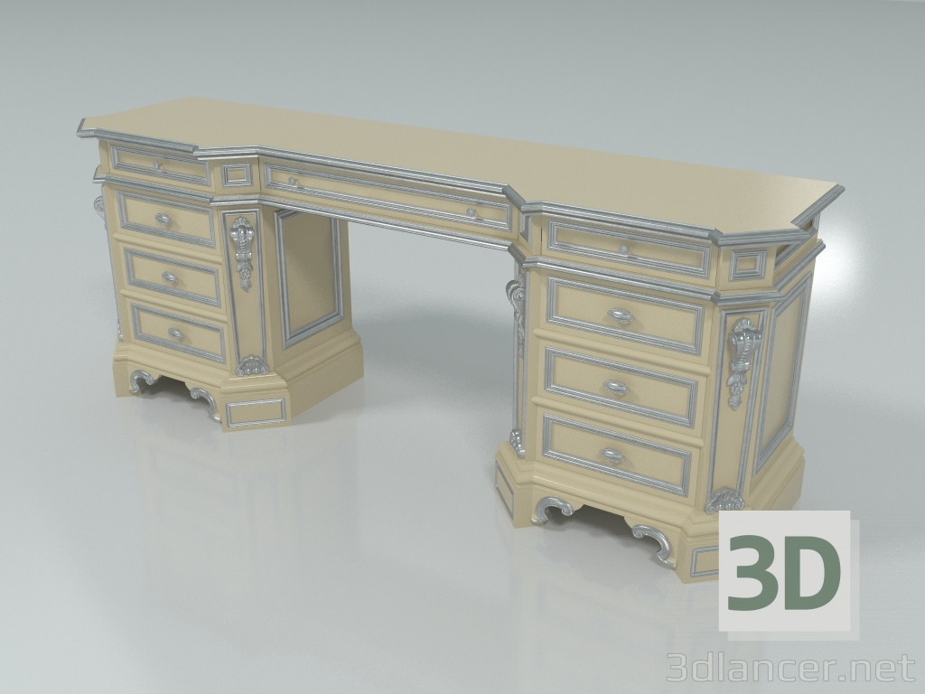 3d model Dressing table (art. F19 T) - preview