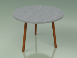 Coffee table 013 (Metal Rust, Luna Stone)