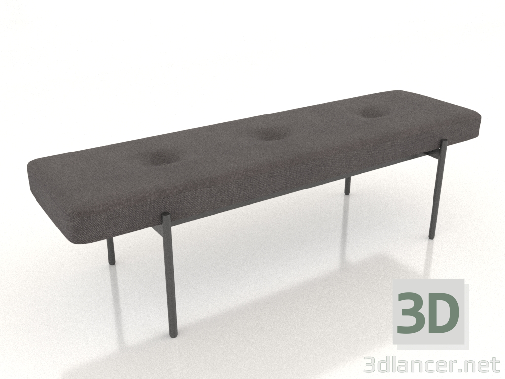 3d model Bench 1600x520x470 - preview