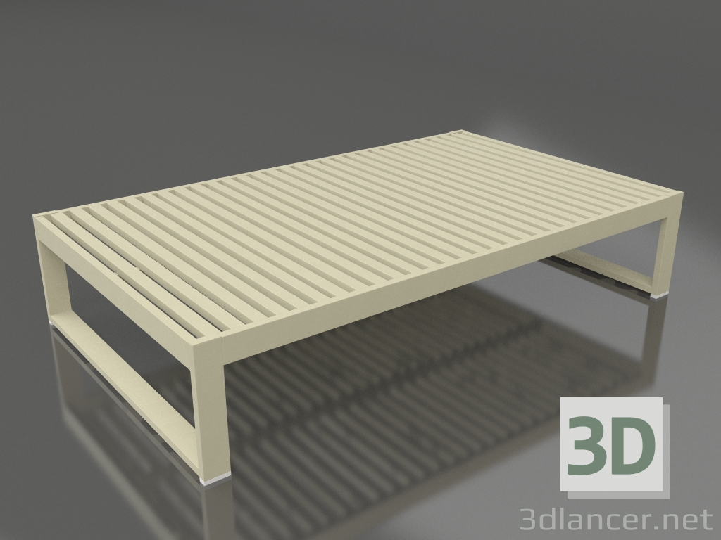modèle 3D Table basse 151 (Or) - preview