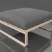 3D Modell Modulares Sofa, Hocker (Sand) - Vorschau