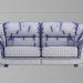 3d Sofa Belfast model buy - render