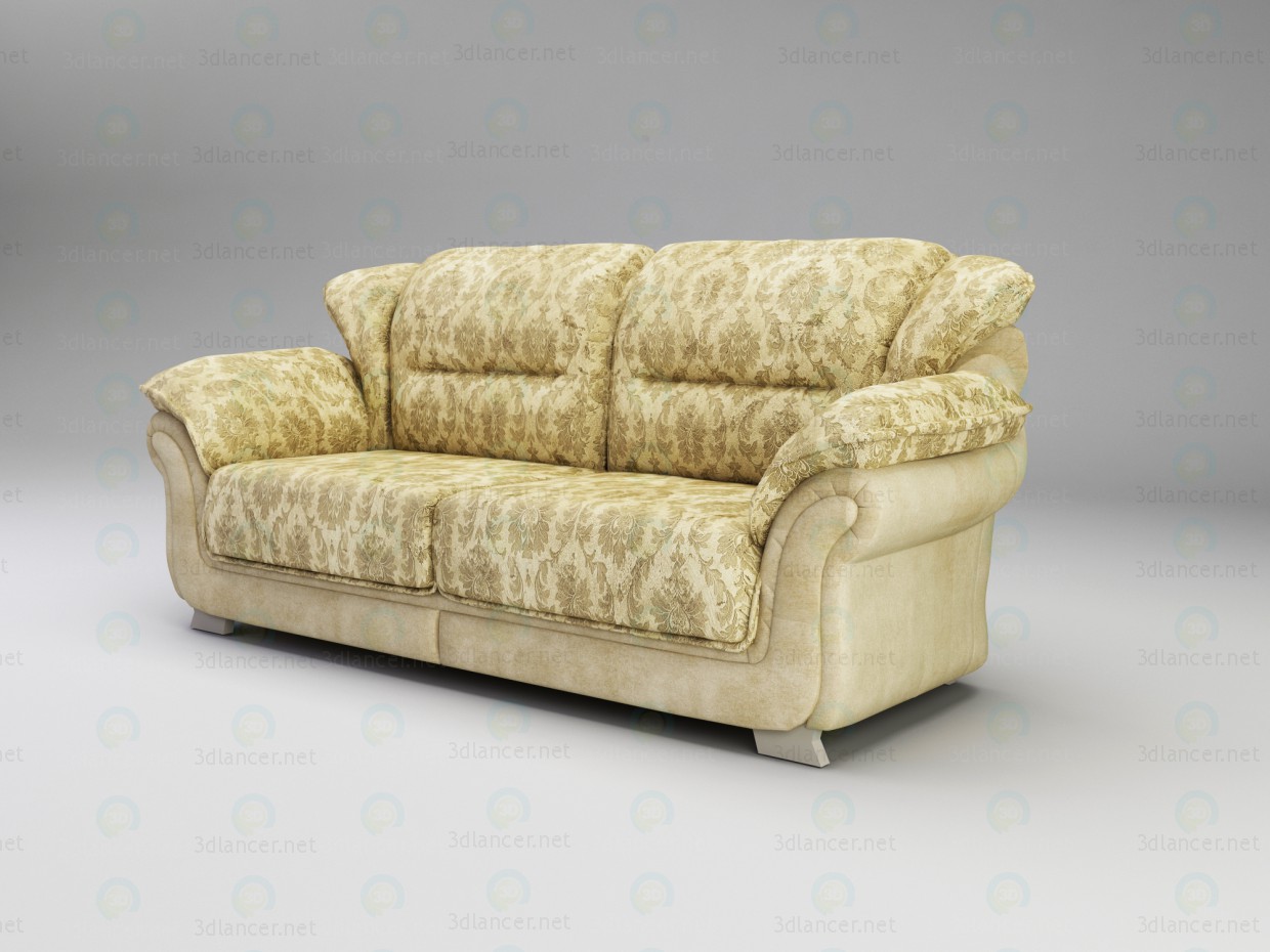 3d Sofa Belfast model buy - render