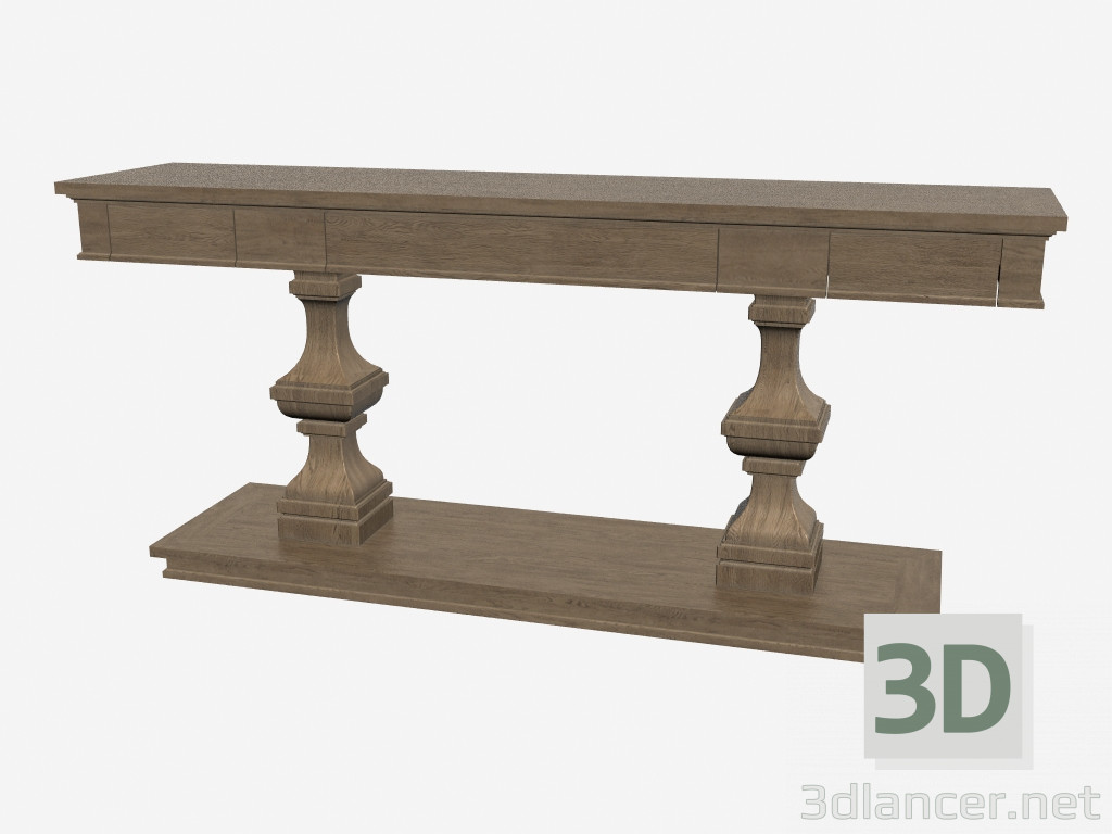 modèle 3D Console table Cherbourg (512 004) - preview