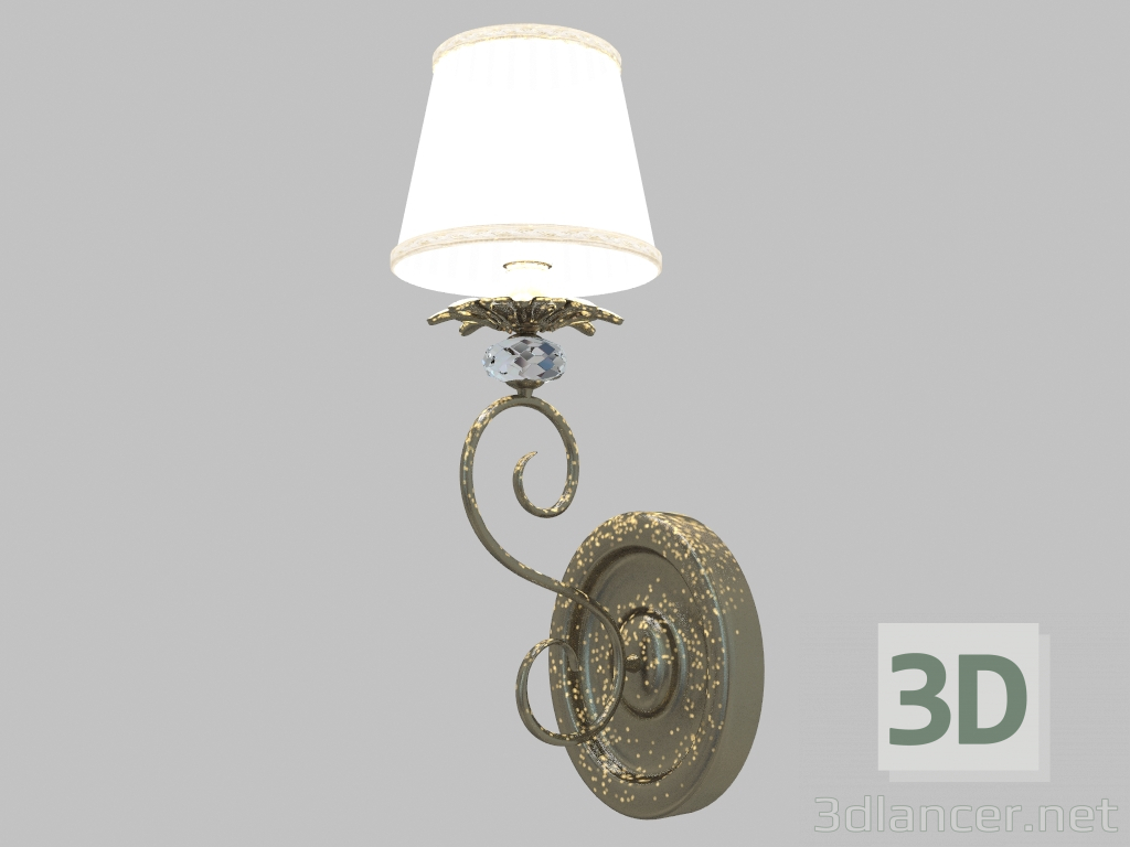 3D Modell Wandlampe (2101A) - Vorschau