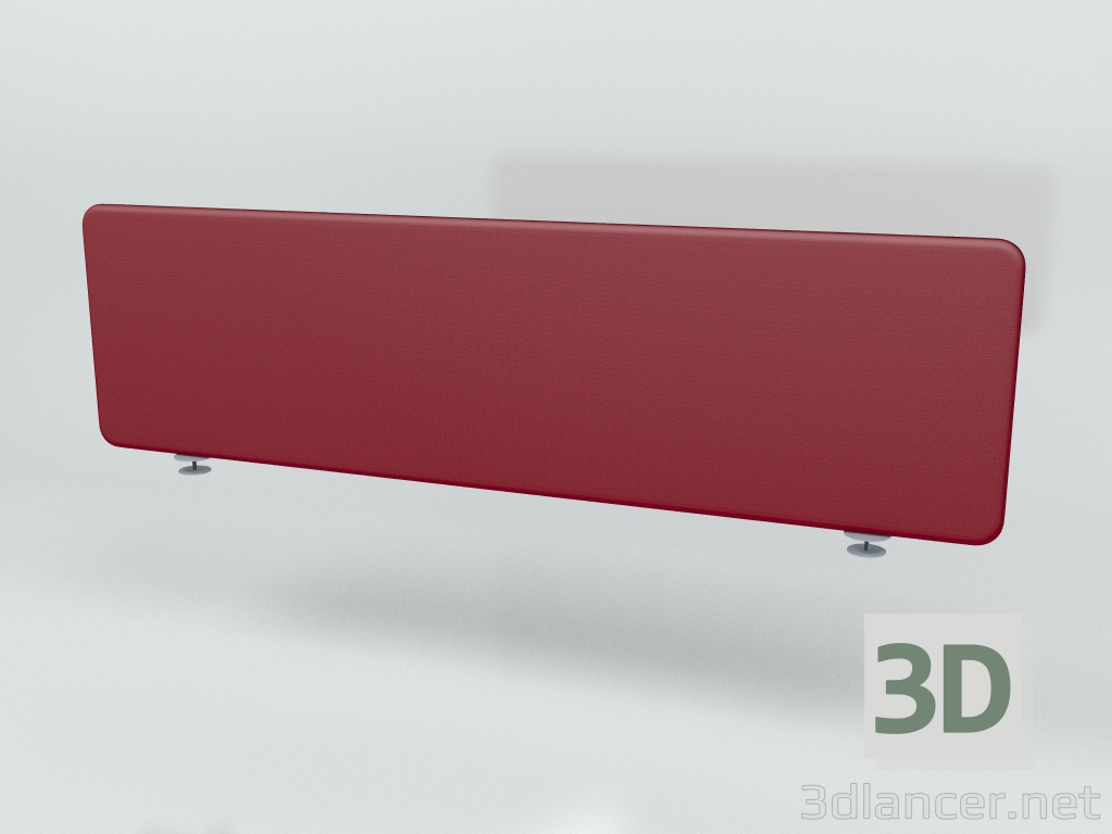 3d model Acoustic screen Desk Bench Sonic ZUS58 (1790x500) - preview