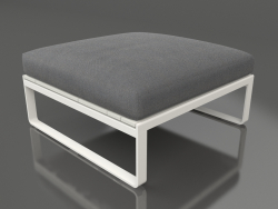 Modular sofa, pouf (Agate gray)