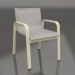 3d model Dining club chair (Gold) - preview