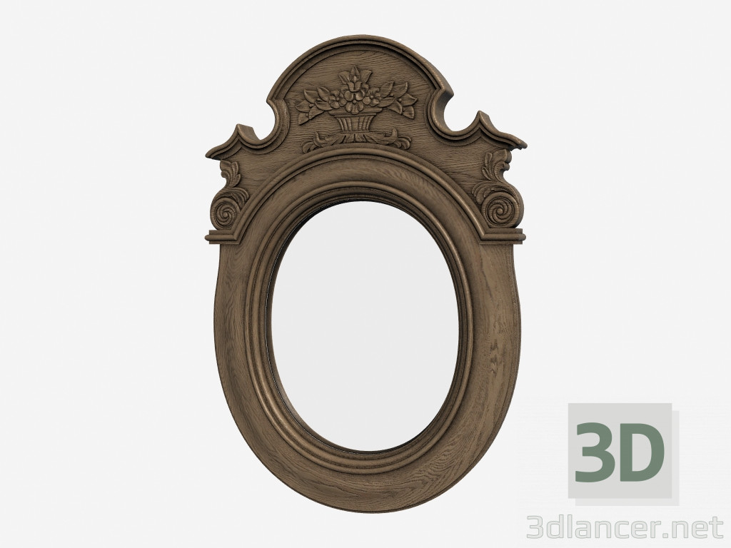 modello 3D Specchio CHLOE (901.002) - anteprima
