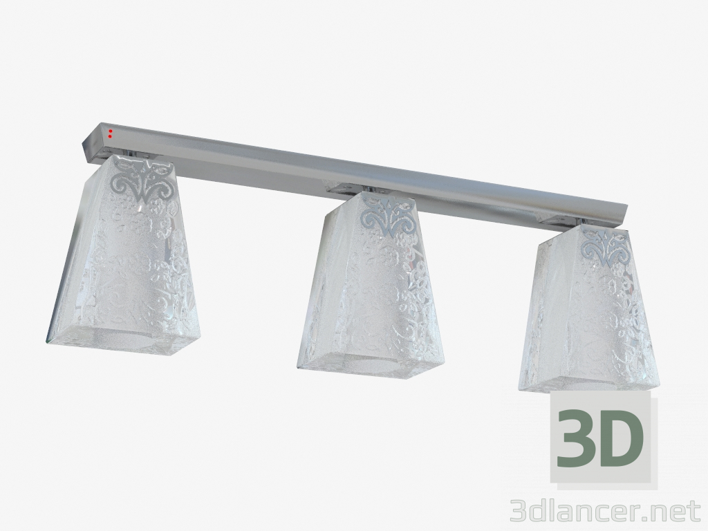 modèle 3D D69 au plafond E03 00 - preview
