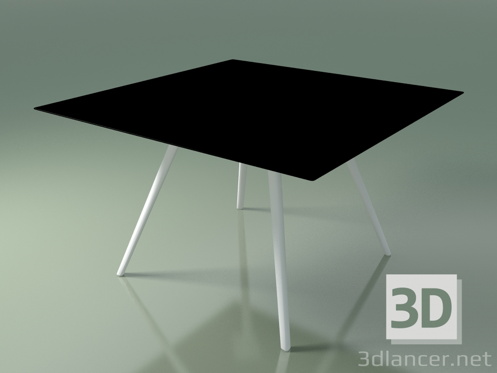 modello 3D Tavolo quadrato 5416 (H 74 - 119x119 cm, HPL H03, V12) - anteprima