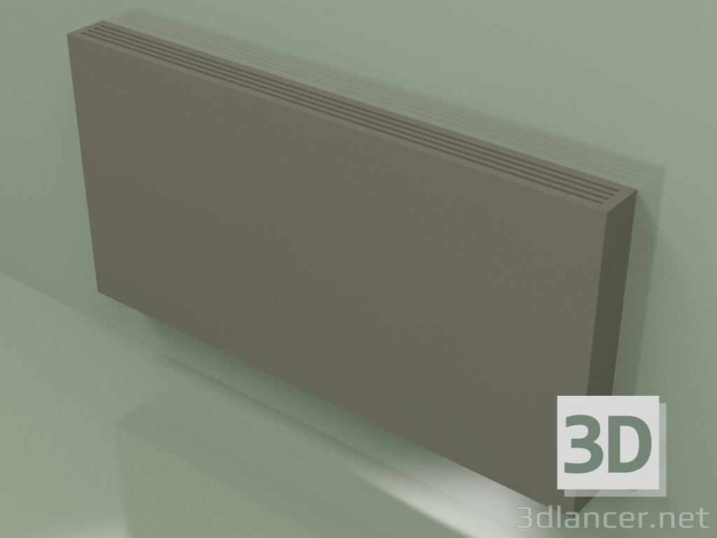 3D modeli Konvektör - Aura Slim Basic (500x1000x80, RAL 7013) - önizleme