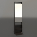 modèle 3D Miroir (avec tiroir ouvert) ZL 16 (bois brun foncé) - preview