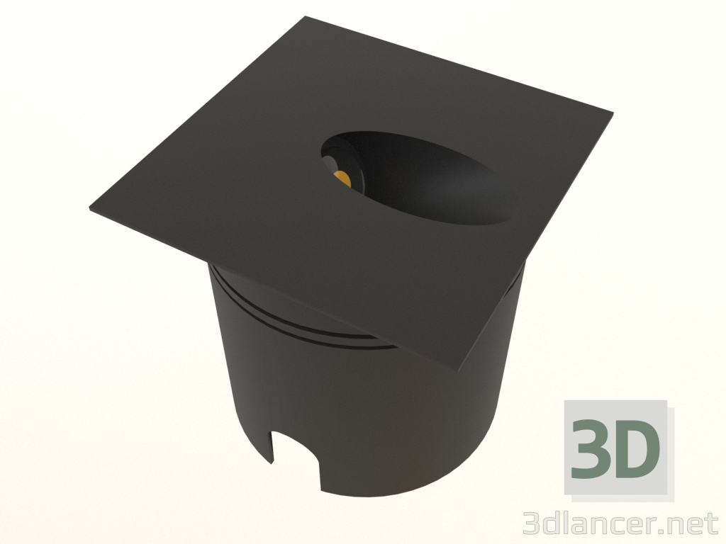 3D Modell Einbau-Straßenlampe (7024) - Vorschau