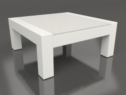 Side table (Agate gray, DEKTON Sirocco)