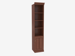 Bookcase narrow with open shelves (3841-30)