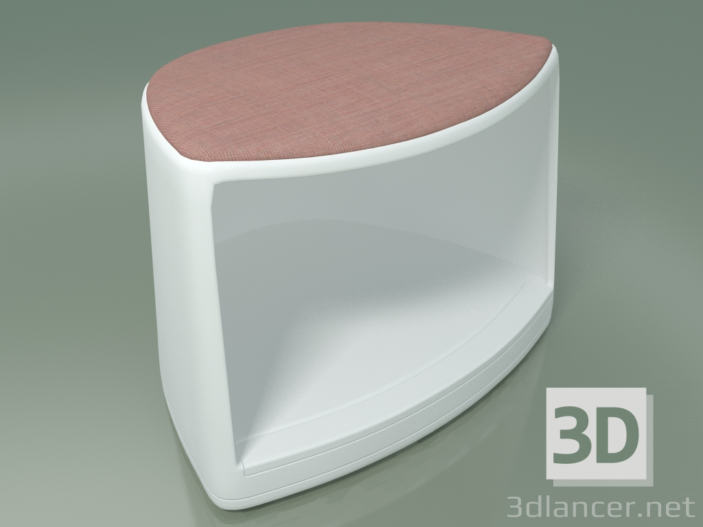 3d model Stool 2300 (with wheels and cushion, PC00001 polypropylene) - preview