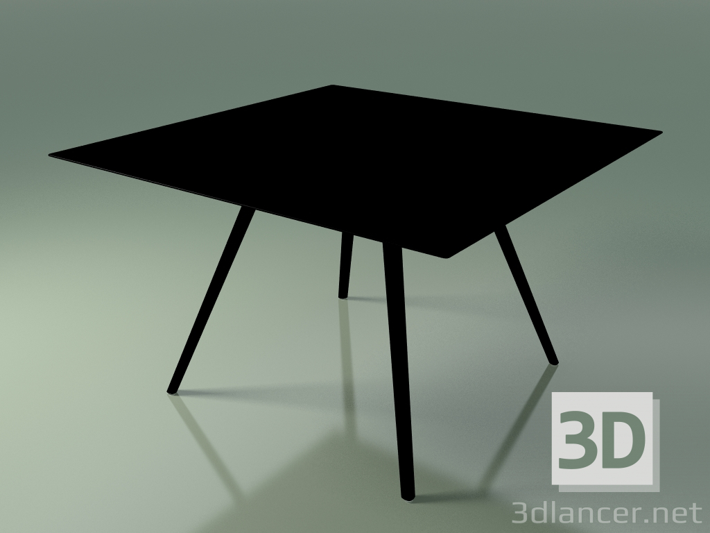 3D Modell Quadratischer Tisch 5416 (H 74 - 119 x 119 cm, HPL H03, V39) - Vorschau