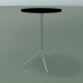 modèle 3D Table ronde 5717, 5734 (H 105 - Ø69 cm, dépliée, Noir, LU1) - preview