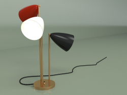 Table lamp Three-Armed (multicolor)