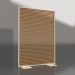 modèle 3D Cloison en bois artificiel et aluminium 120x170 (Roble doré, Sable) - preview