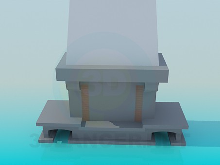 modelo 3D Chimenea - escuchar modelo 3D Chimenea - escuchar