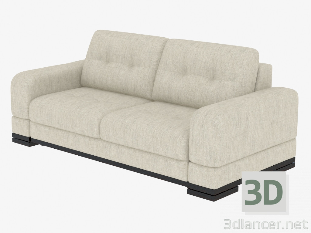 Modelo 3d Sofa-transformer em linha reta - preview