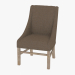 3d model Una silla de comedor con apoyabrazos nueva silla CABALLETE (8826.0002.A008) - vista previa