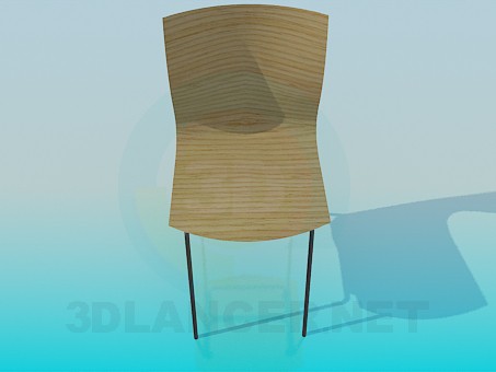 modelo 3D Silla - escuchar modelo 3D Silla - escuchar