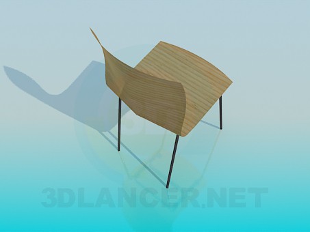 modelo 3D Silla - escuchar modelo 3D Silla - escuchar