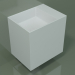 modèle 3D Lavabo suspendu (02UN23102, Glacier White C01, L 48, P 36, H 48 cm) - preview