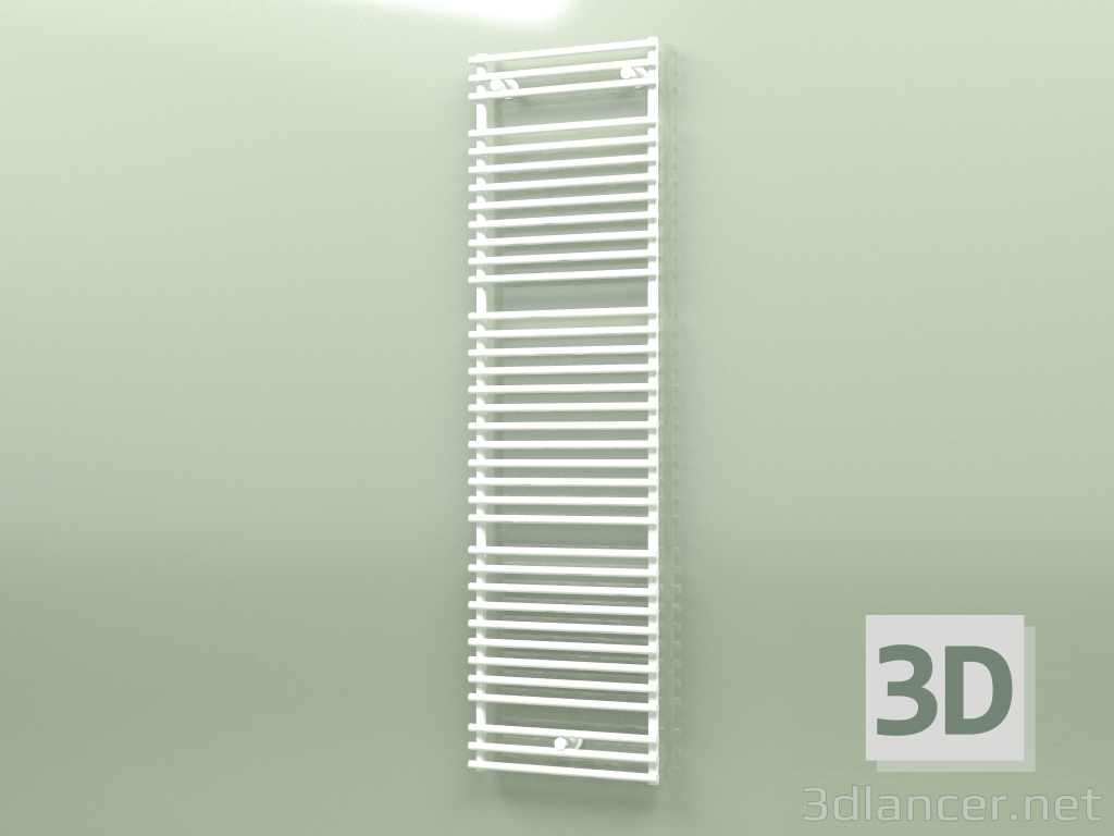 3D modeli Isıtmalı havlu askısı - Santorini (SAN 18500 mm, RAL - 9016) - önizleme