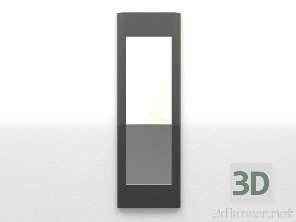 3D Modell Spiegel ZL 02 (500х1500, schwarz) - Vorschau