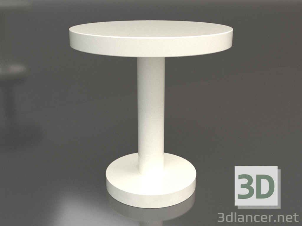 modèle 3D Table basse JT 023 (D=500x550, couleur plastique blanc) - preview
