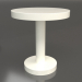 3d model Coffee table JT 023 (D=500x550, white plastic color) - preview