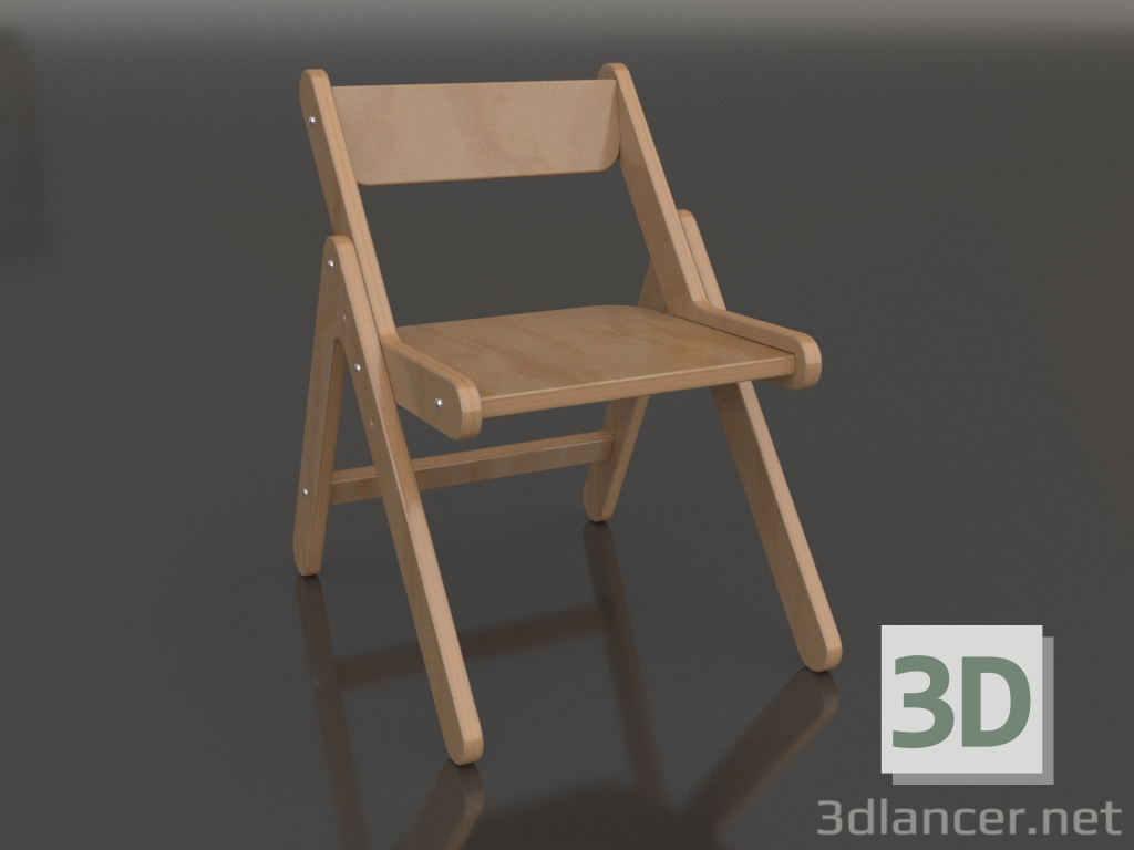 modèle 3D Chaise NOOK C (CVDNA1) - preview