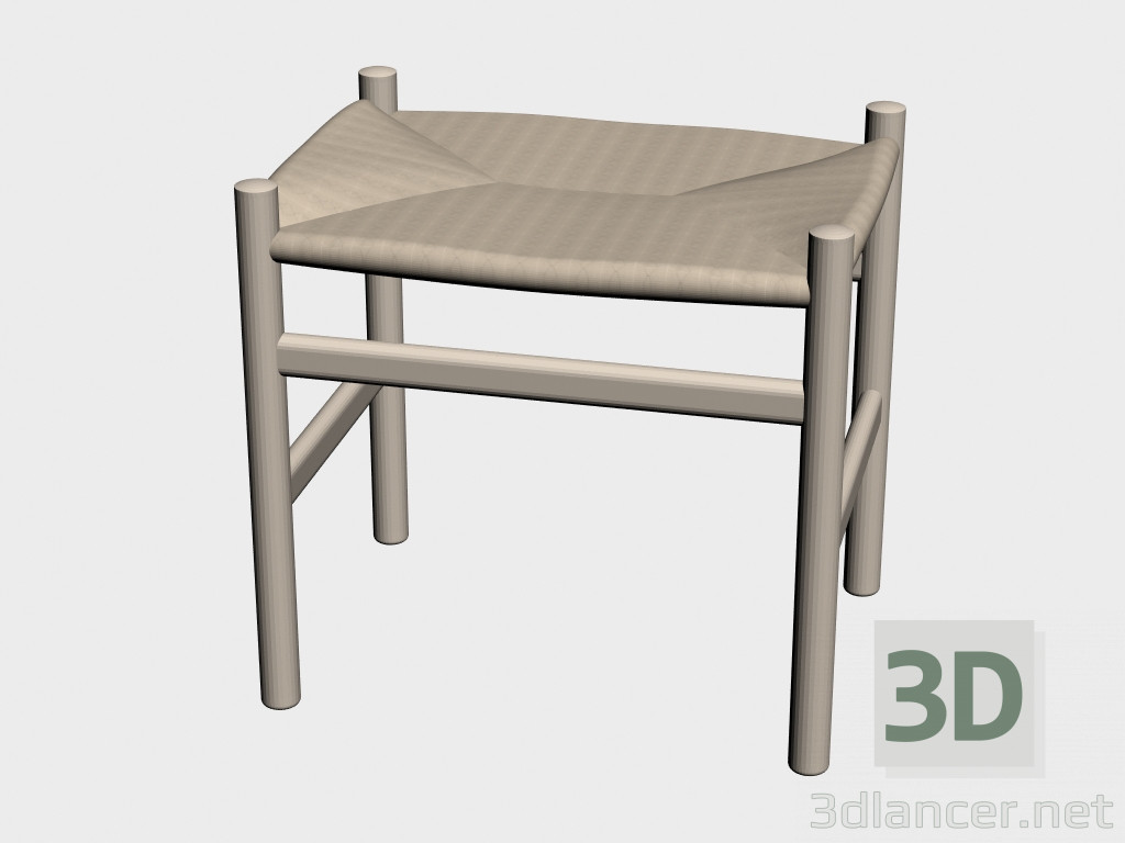3D Modell Stuhl (CH53) - Vorschau