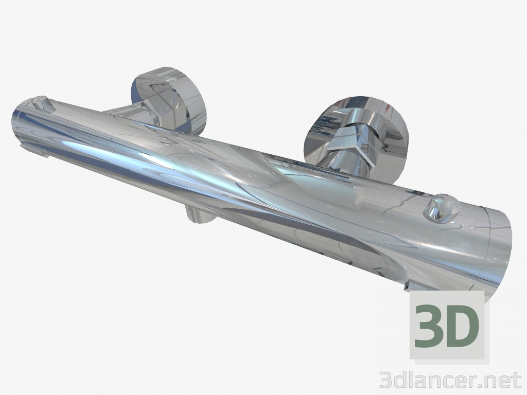 3d model Thermostatic shower mixer Begonia (BCB 04BT) - preview