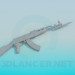 Modelo 3d AK-47 - preview