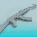 modello 3D AK-47 - anteprima
