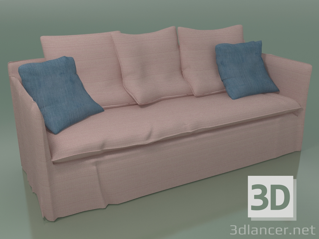 3D Modell Sofa mit Zustellbett (19) - Vorschau