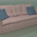 3D Modell Sofa mit Zustellbett (19) - Vorschau