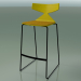 3d model Stackable bar stool 3713 (with pillow, Yellow, V39) - preview