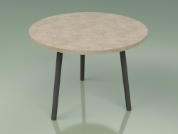 Coffee table 013 (Metal Smoke, Farsena Stone)