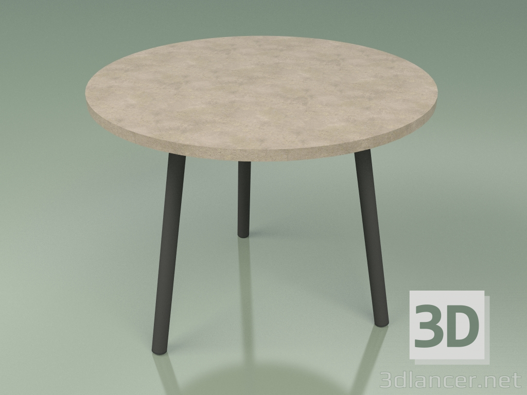 modèle 3D Table basse 013 (Metal Smoke, Farsena Stone) - preview